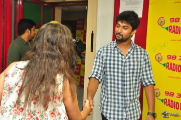Majnu Movie Team At Radio Mirchi